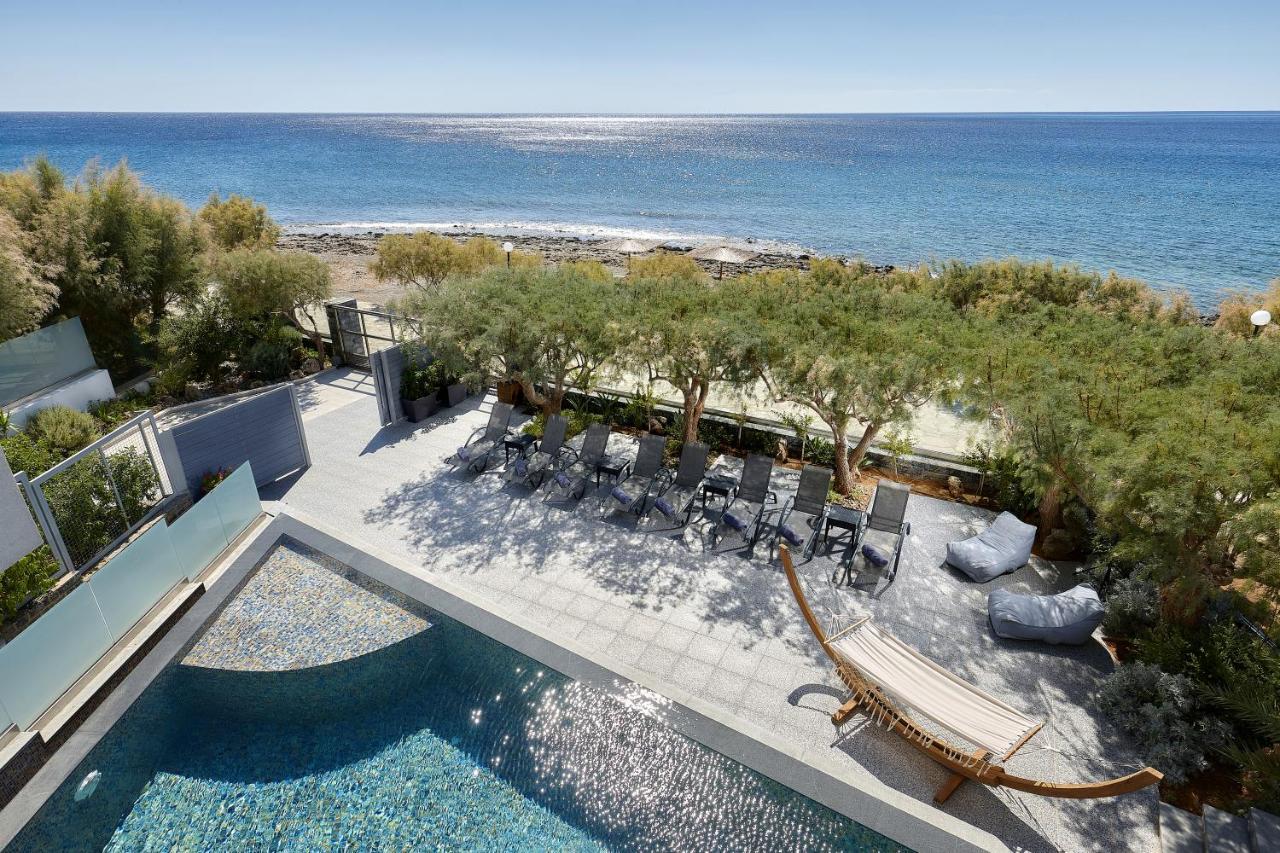 Moonlight Seafront Apartments Koutsouras ภายนอก รูปภาพ