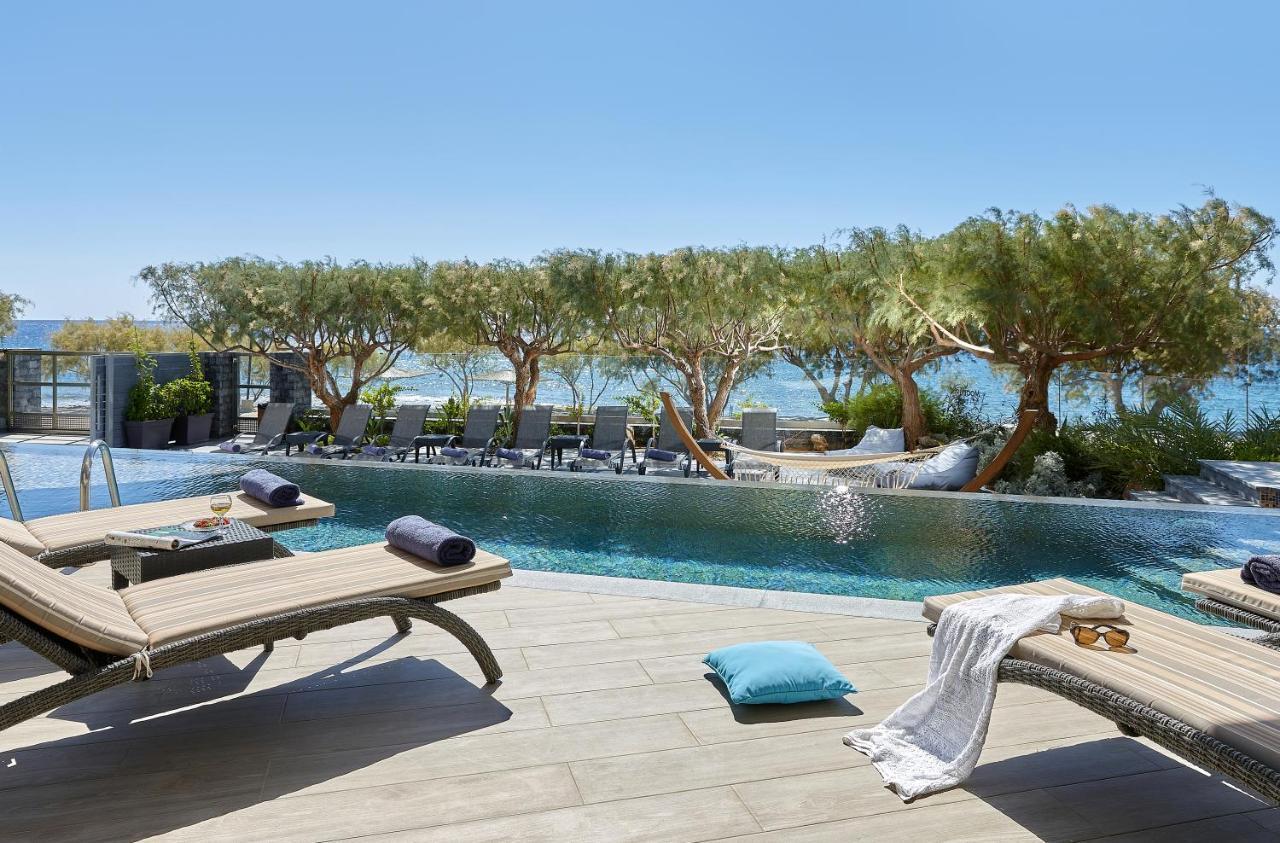 Moonlight Seafront Apartments Koutsouras ภายนอก รูปภาพ
