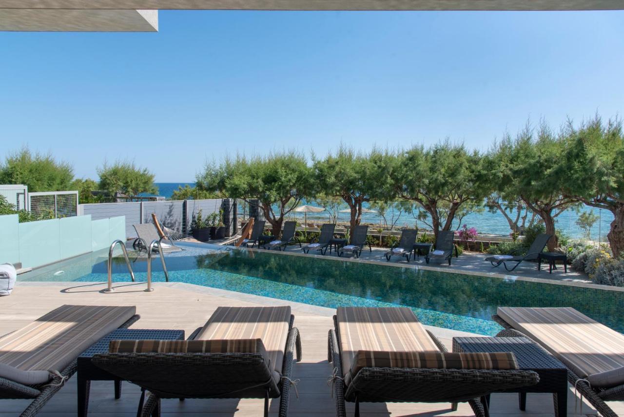 Moonlight Seafront Apartments Koutsouras ภายนอก รูปภาพ
