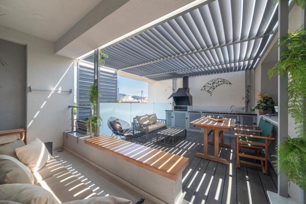 Moonlight Seafront Apartments Koutsouras ภายนอก รูปภาพ